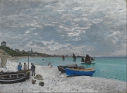 claude_monet/claude_monet_-_the_beach_at_sainte-adresse_-_google_art_project