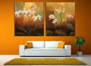 oil-picture-2-floewr-lotus-painting-canvas-modern-home-wall